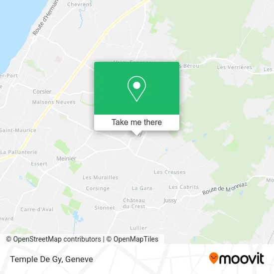 Temple De Gy map