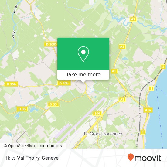 Ikks Val Thoiry map