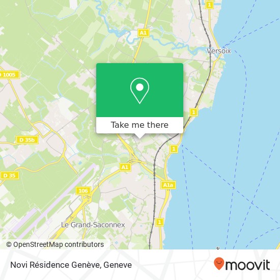 Novi Résidence Genève map