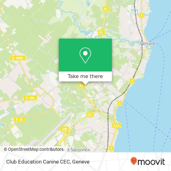 Club Education Canine CEC map