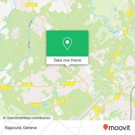 Rajpoute map