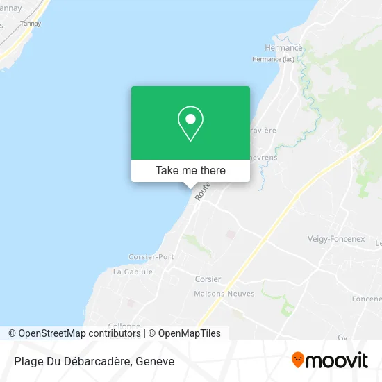 Plage Du Débarcadère map