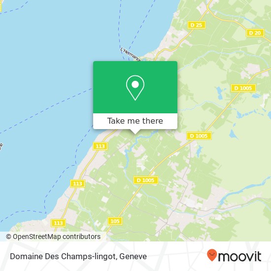Domaine Des Champs-lingot map