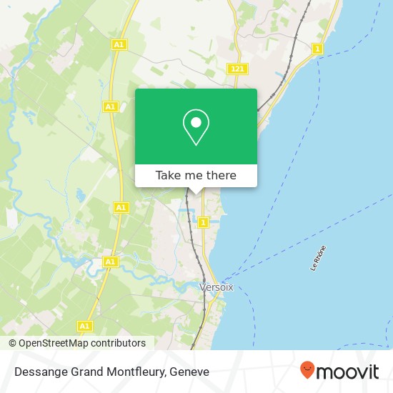 Dessange Grand Montfleury Karte
