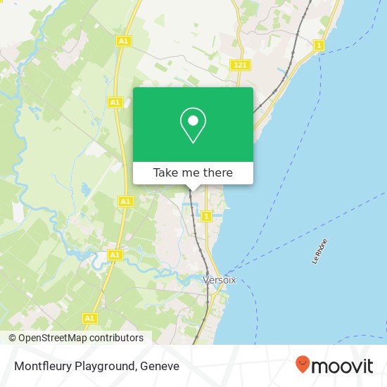 Montfleury Playground map