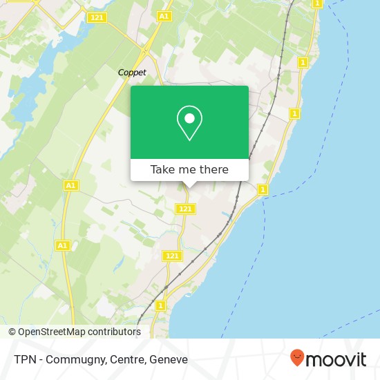 TPN - Commugny, Centre map