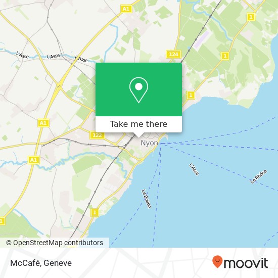 McCafé map