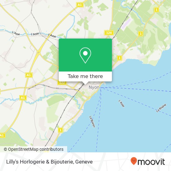Lilly's Horlogerie & Bijouterie map