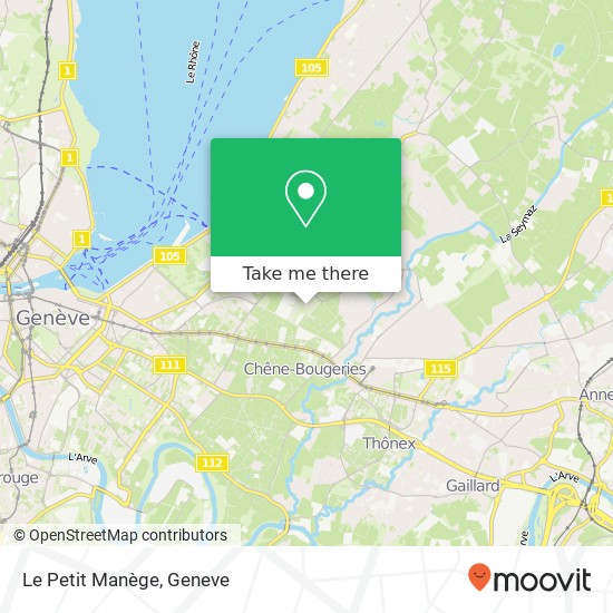 Le Petit Manège map