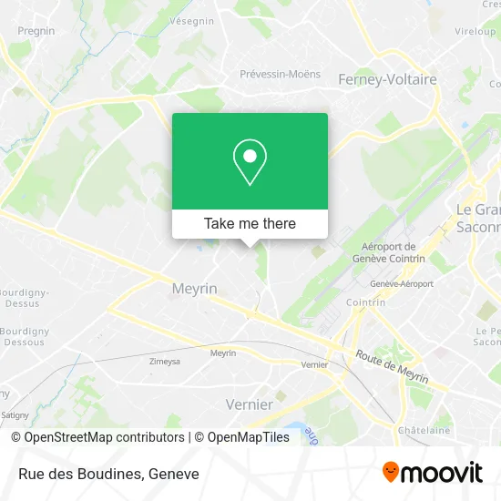 Rue des Boudines map