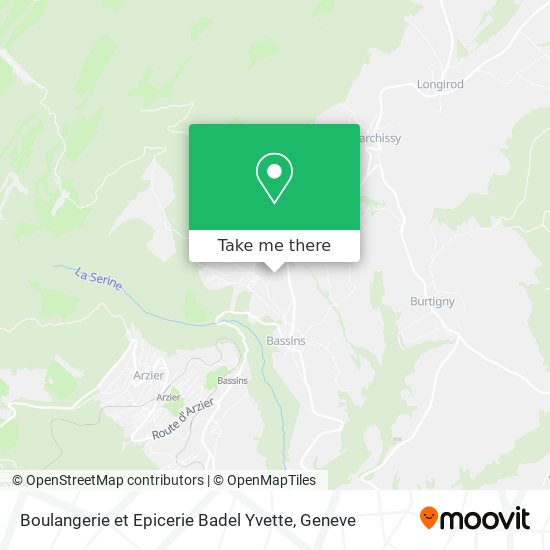 Boulangerie et Epicerie Badel Yvette map
