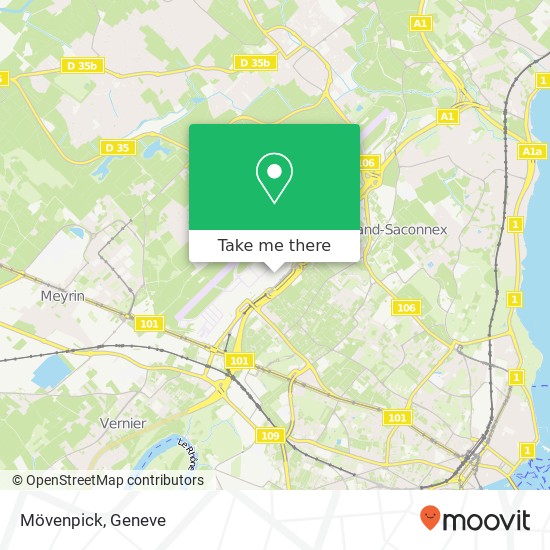 Mövenpick map