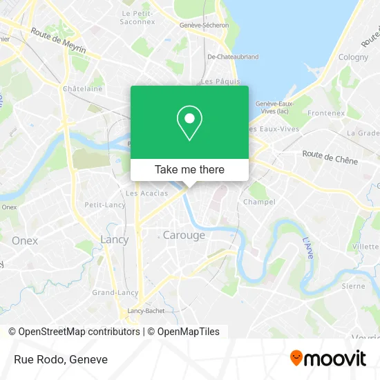 Rue Rodo map