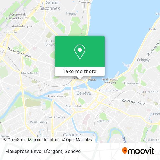 viaExpress Envoi D'argent map