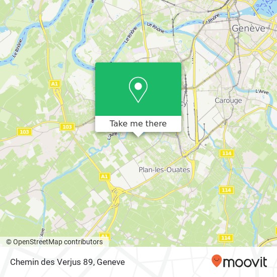 Chemin des Verjus 89 map