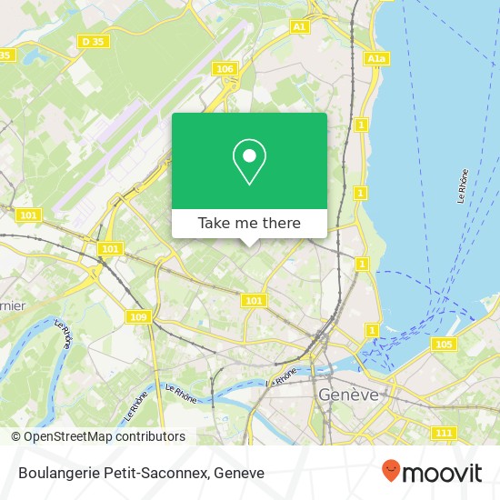 Boulangerie Petit-Saconnex map