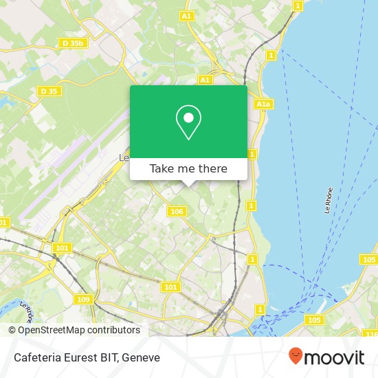 Cafeteria Eurest BIT map