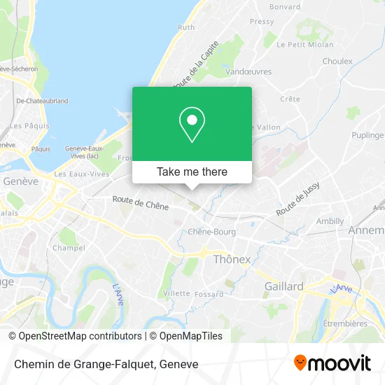 Chemin de Grange-Falquet map