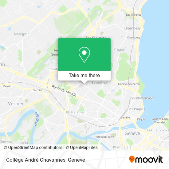 Collège André Chavannes map