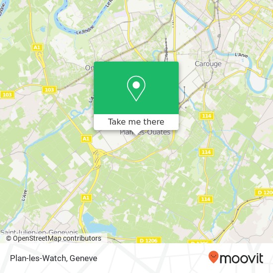 Plan-les-Watch map