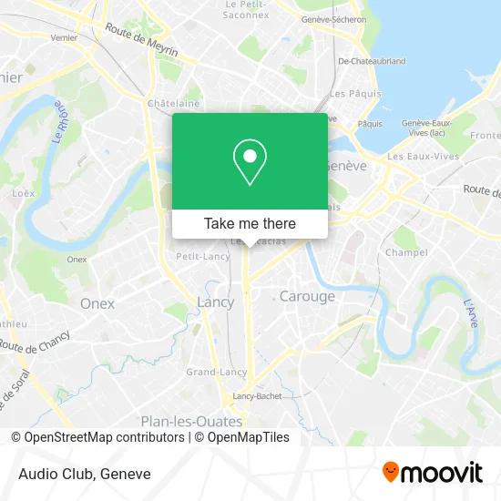 Audio Club map