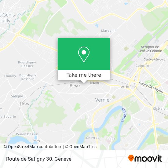 Route de Satigny 30 map