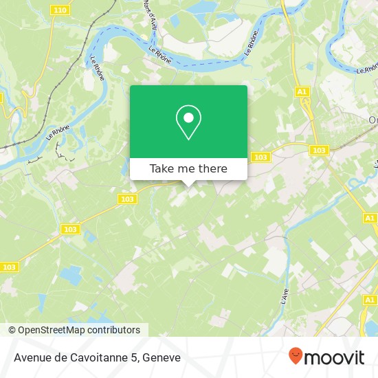 Avenue de Cavoitanne 5 map