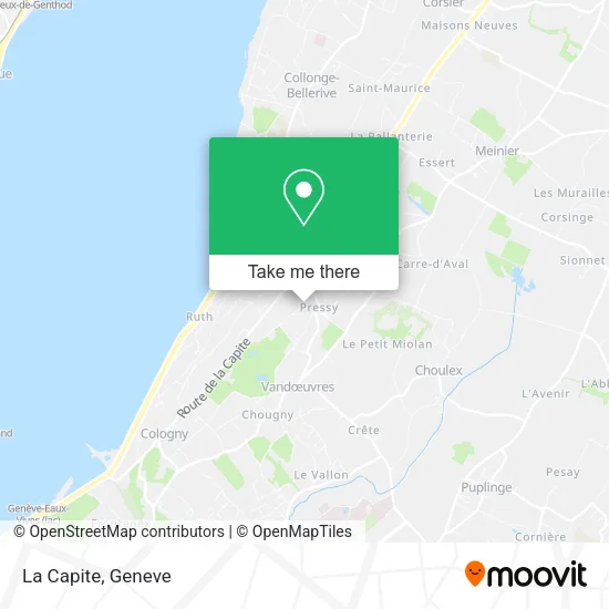 La Capite map