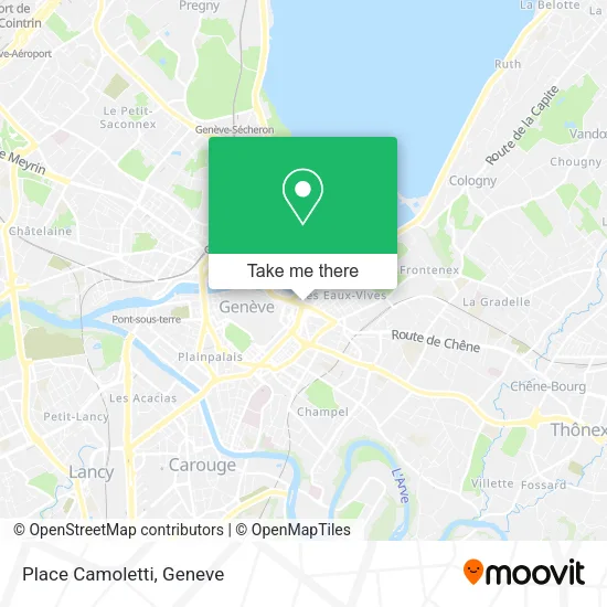 Place Camoletti map