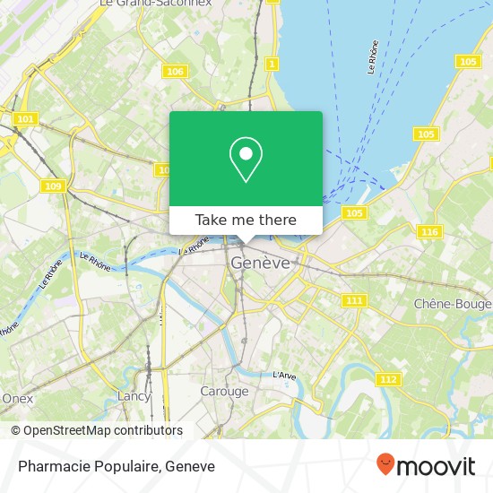 Pharmacie Populaire Karte