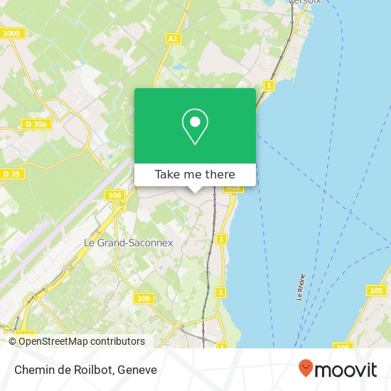 Chemin de Roilbot map