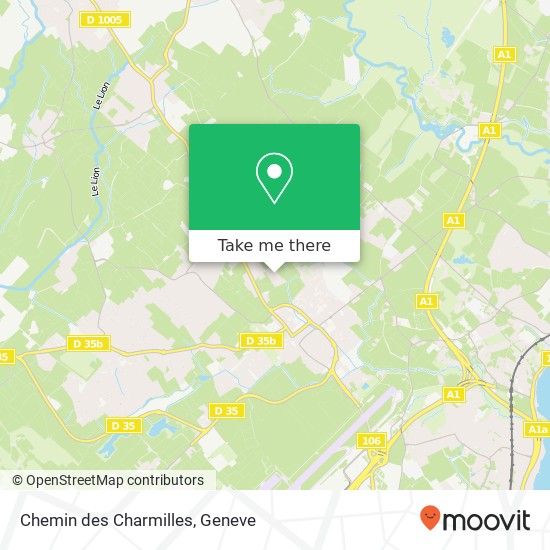 Chemin des Charmilles map