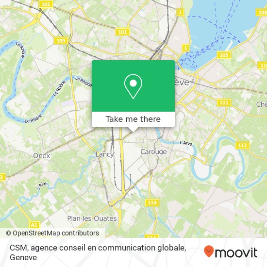 CSM, agence conseil en communication globale map