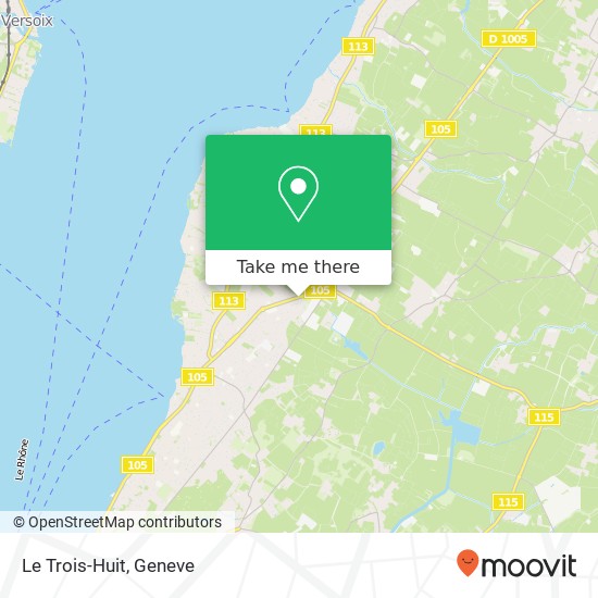 Le Trois-Huit map