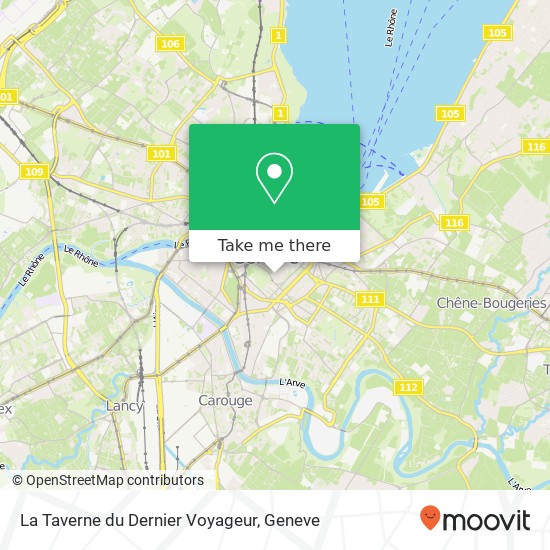 La Taverne du Dernier Voyageur map