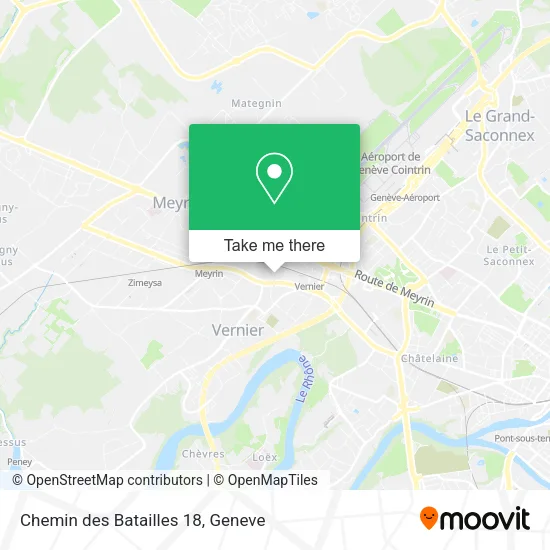 Chemin des Batailles 18 map