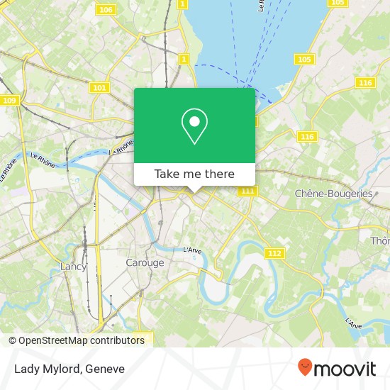 Lady Mylord map