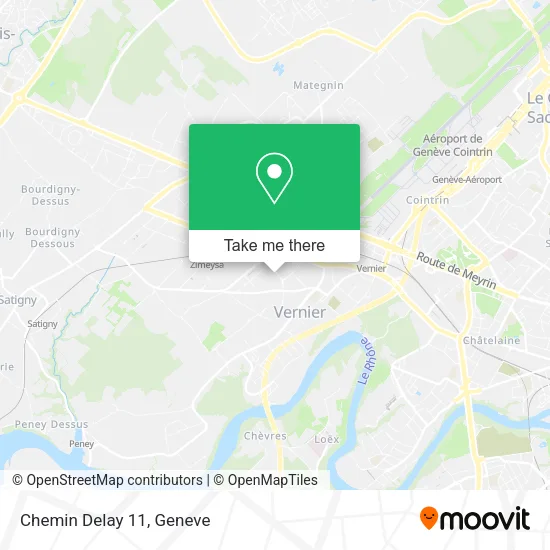 Chemin Delay 11 map