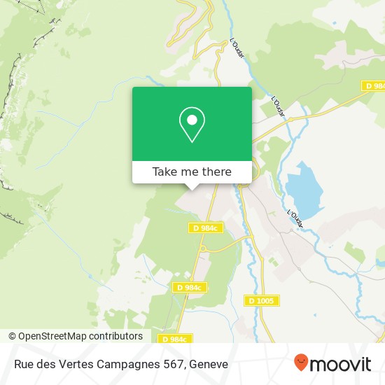 Rue des Vertes Campagnes 567 map
