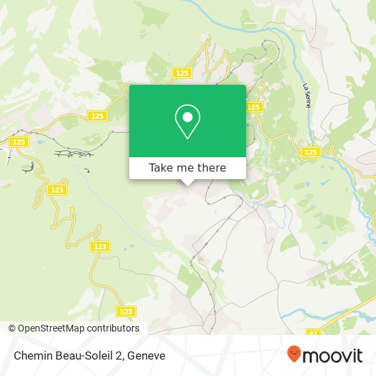 Chemin Beau-Soleil 2 map