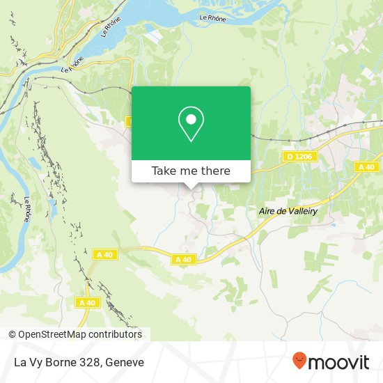 La Vy Borne 328 map