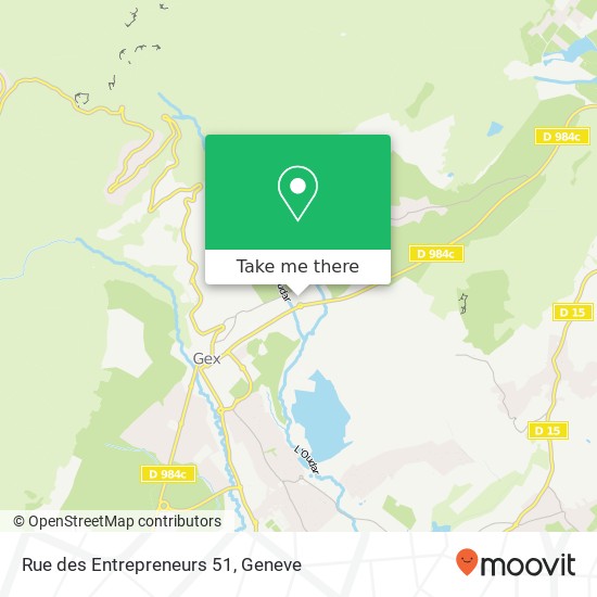 Rue des Entrepreneurs 51 map