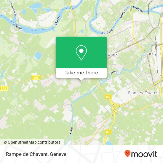 Rampe de Chavant map