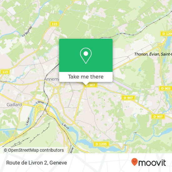 Route de Livron 2 map