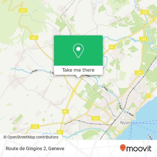 Route de Gingins 2 map