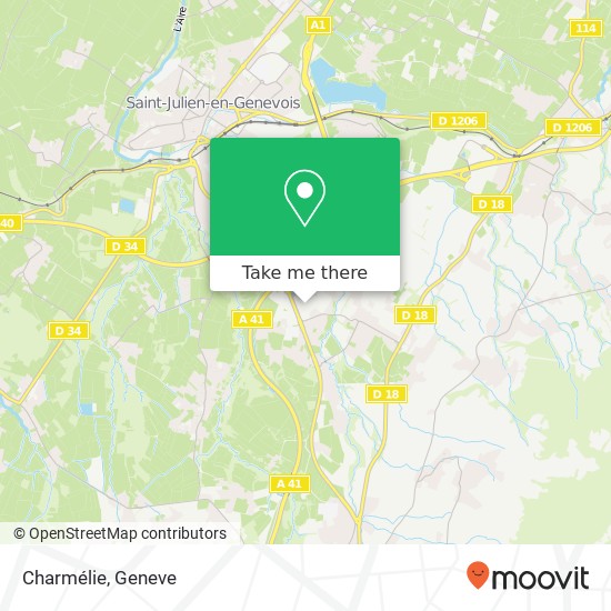Charmélie, 500 Route des Envignes 74160 Neydens map