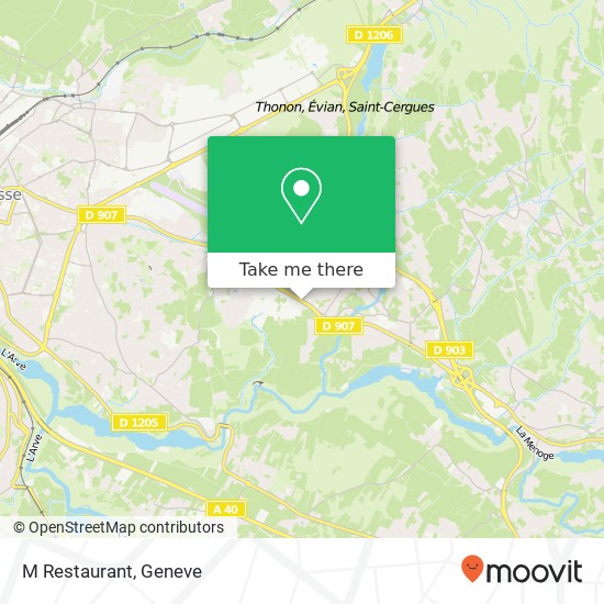 M Restaurant, 520 Route de Taninges 74380 Cranves-Sales map