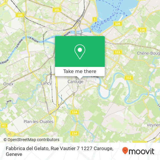 Fabbrica del Gelato, Rue Vautier 7 1227 Carouge map