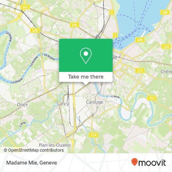 Madame Mie, Route des Acacias 30 1227 Carouge map