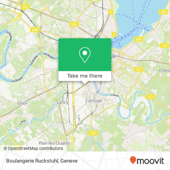 Boulangerie Ruckstuhl, Route des Acacias 32 1227 Carouge map